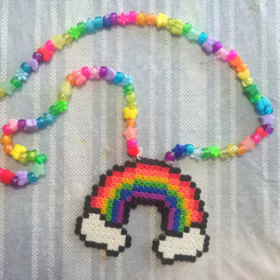 Perler Necklaces $8+