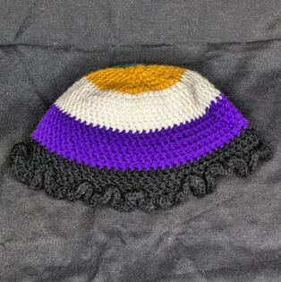 Ruffle Beanies $25